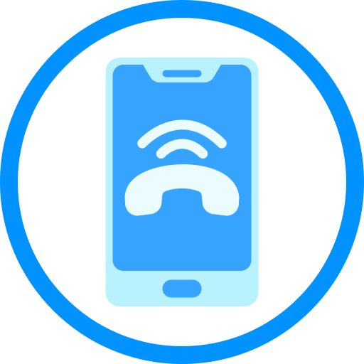 téléphone qui sonne Icône gratuit