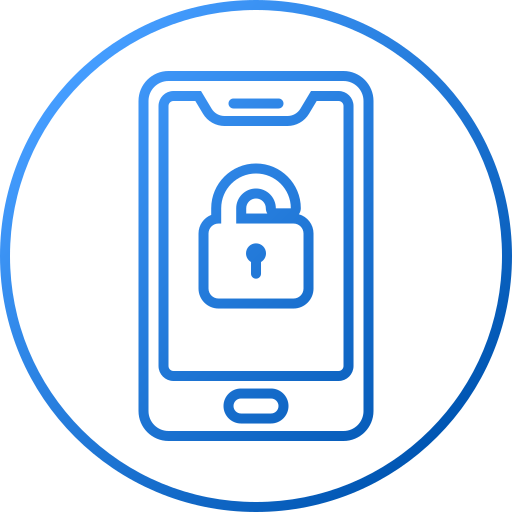 bloquear telefono icono gratis