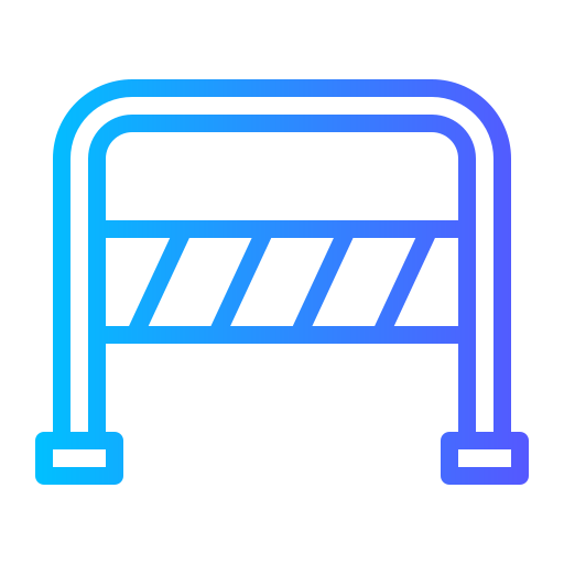 barrera icono gratis