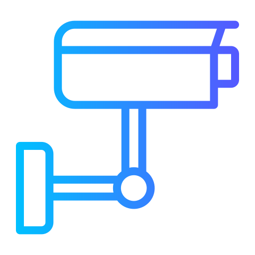 cámara de seguridad icono gratis