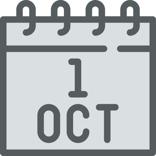 octubre icono gratis