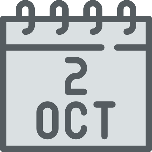 octubre icono gratis