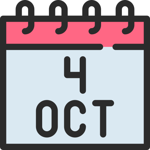 octubre icono gratis