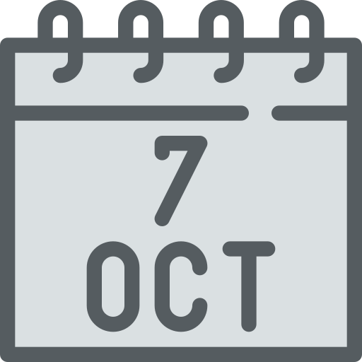 octubre icono gratis