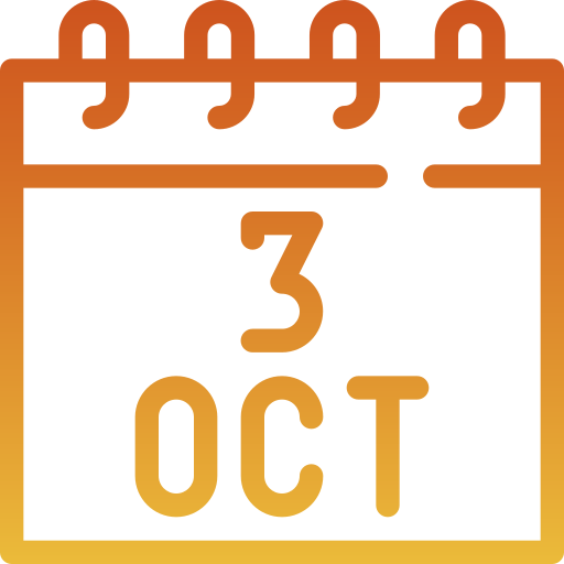 octubre icono gratis