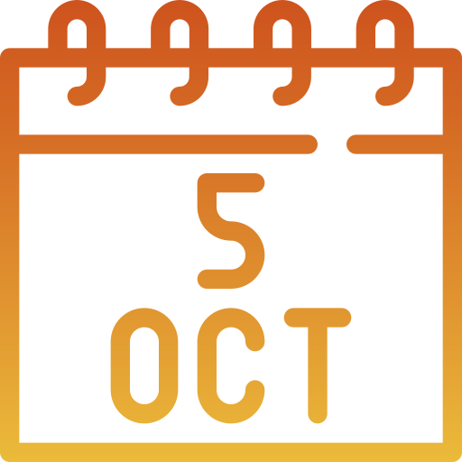 octubre icono gratis