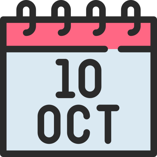 octubre icono gratis