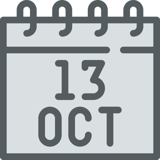 octubre icono gratis