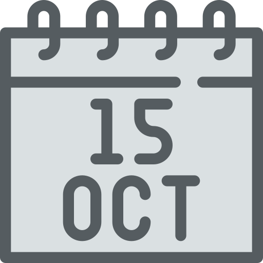 octubre icono gratis