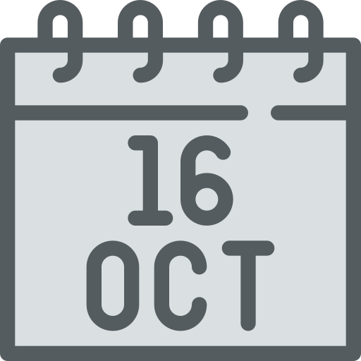 octubre icono gratis