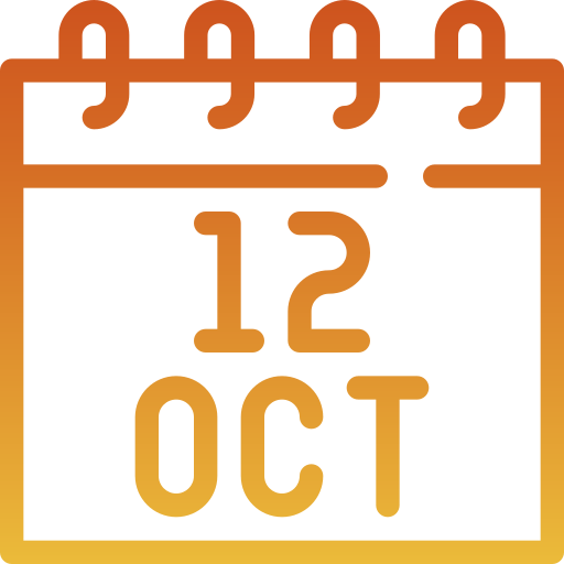 octubre icono gratis