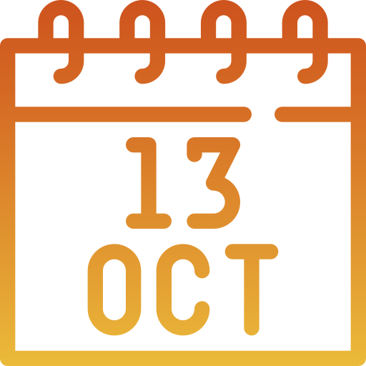 octubre icono gratis