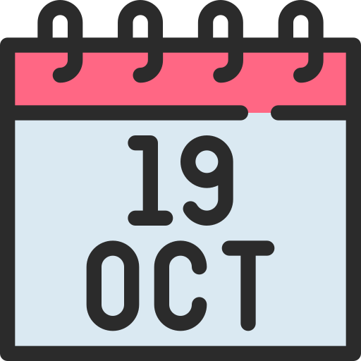 octubre icono gratis