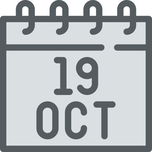 octubre icono gratis