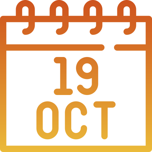 octubre icono gratis