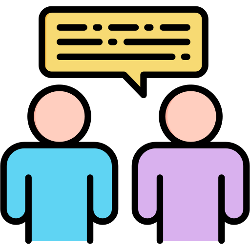 opinión icono gratis