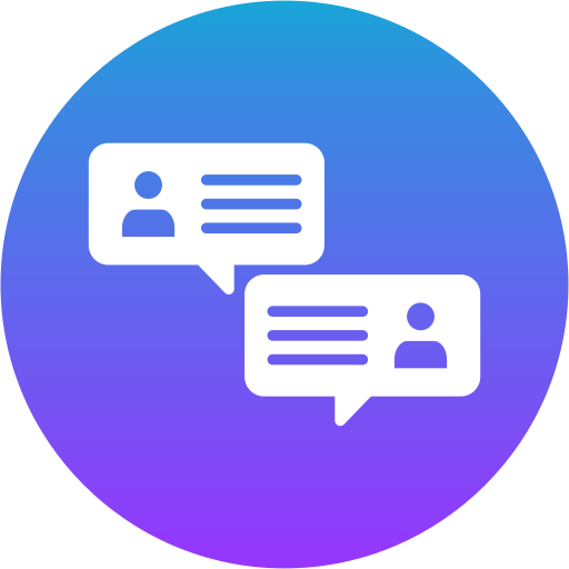 Chat free icon