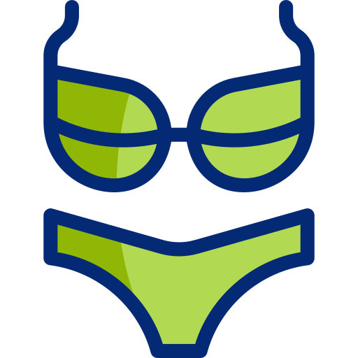 traje de baño icono gratis