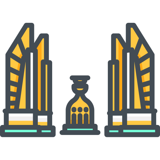 monumento a la democracia icono gratis