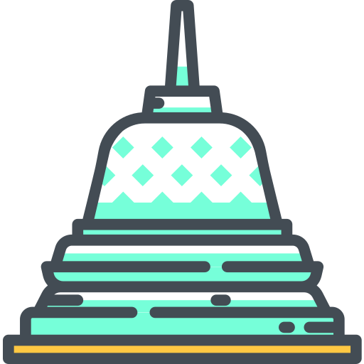 borobudur icono gratis