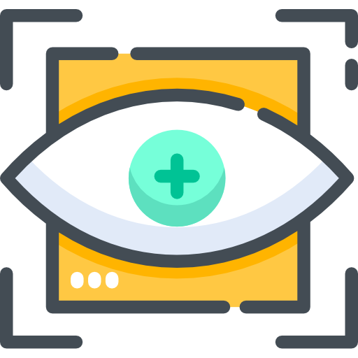 visión icono gratis