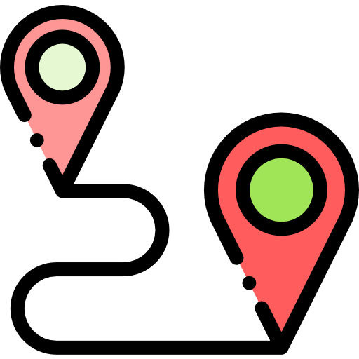 Route - Free signs icons