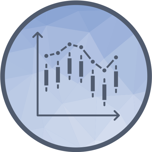 bolsa de valores icono gratis