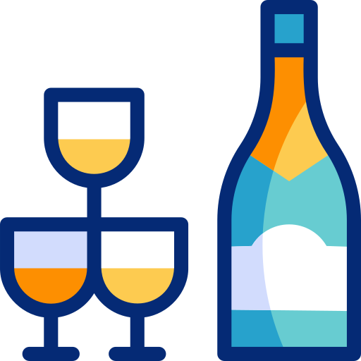 champán icono gratis