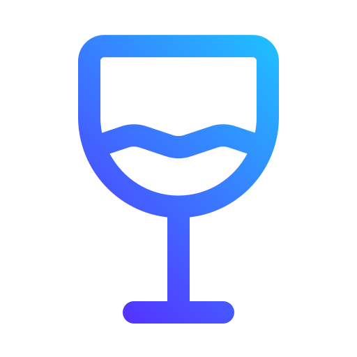 verre de vin Icône gratuit