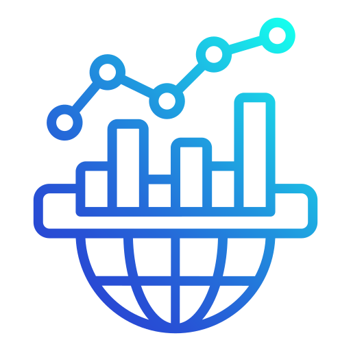 análisis de grandes datos icono gratis