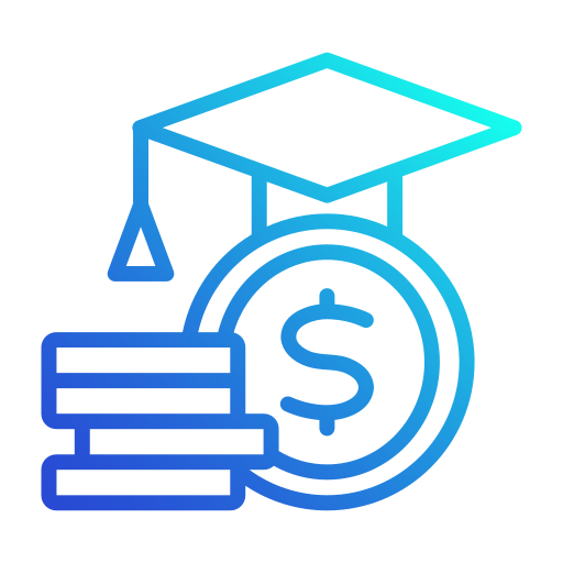 Éducation financière Icône gratuit Éducation financière Icône gratuit