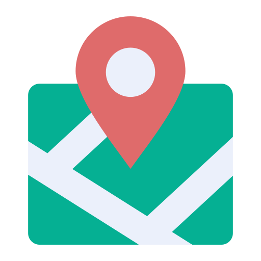 Location Generic color fill icon