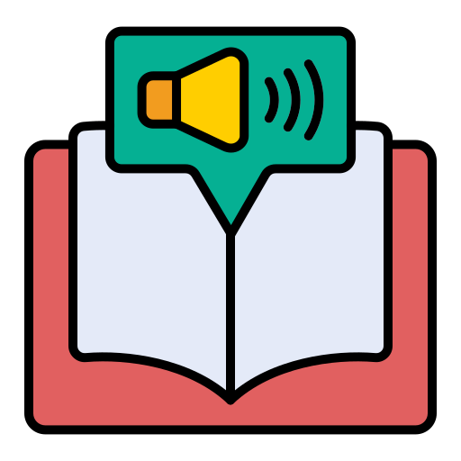 audio libro icono gratis