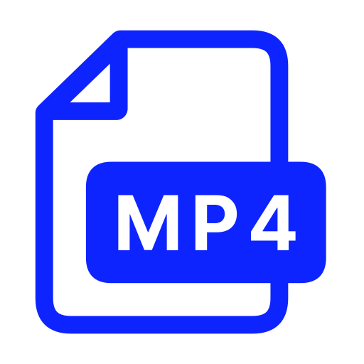 mp4 icono gratis