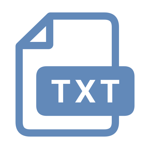 txt icono gratis