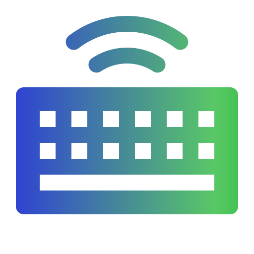 teclado inalambrico icono gratis