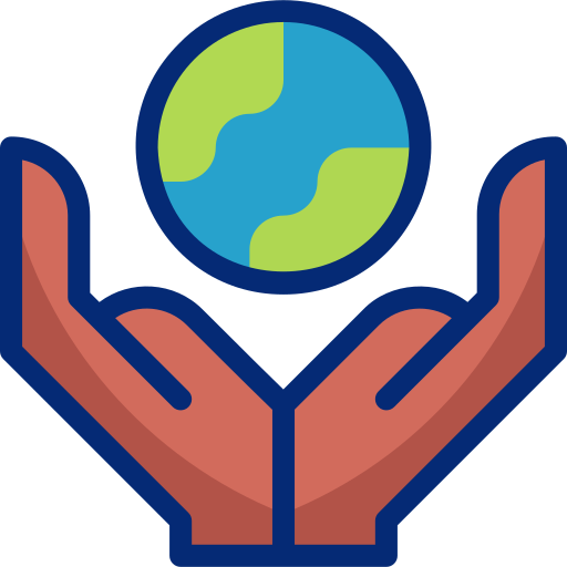 terre écologique Icône gratuit