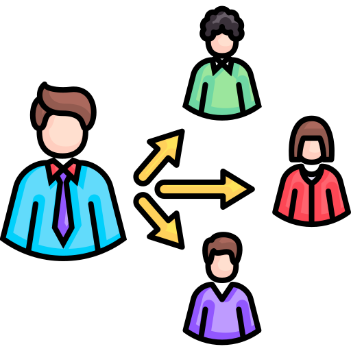 delegación icono gratis