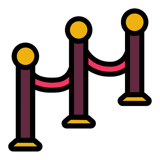 tapete vermelho grátis ícone