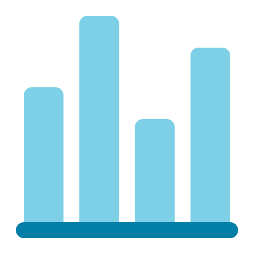 gráfico de barras icono gratis