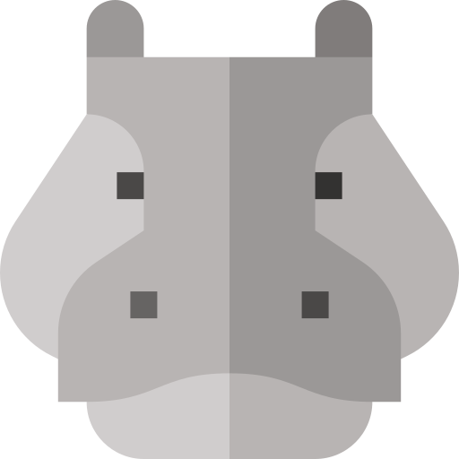 hipopótamo icono gratis