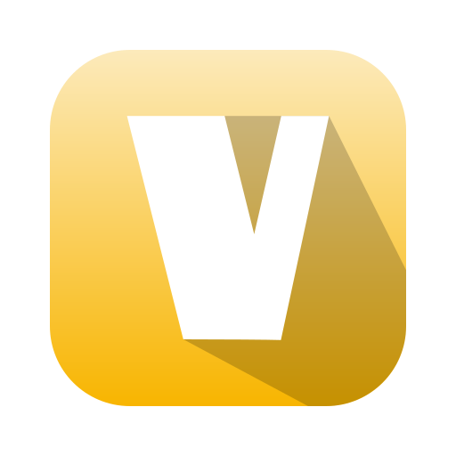 letra v icono gratis