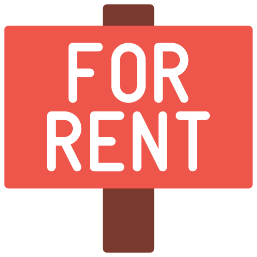 For rent free icon For rent free icon