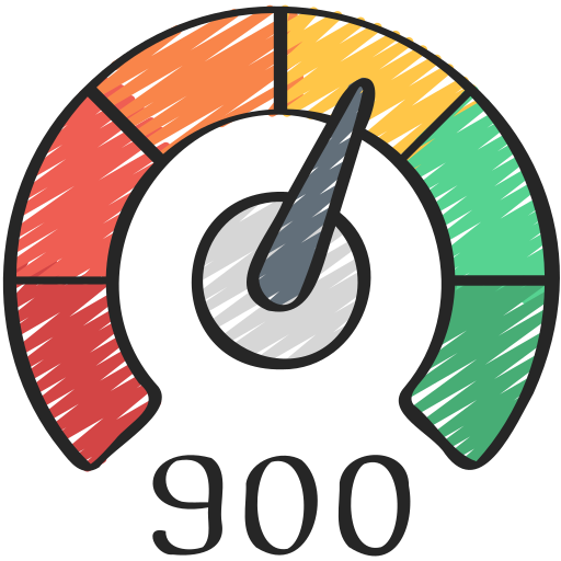 puntuación de crédito icono gratis