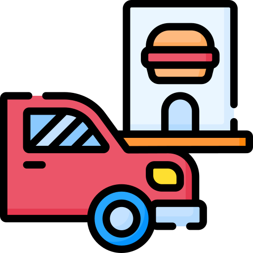 drive thru grátis ícone drive thru grátis ícone