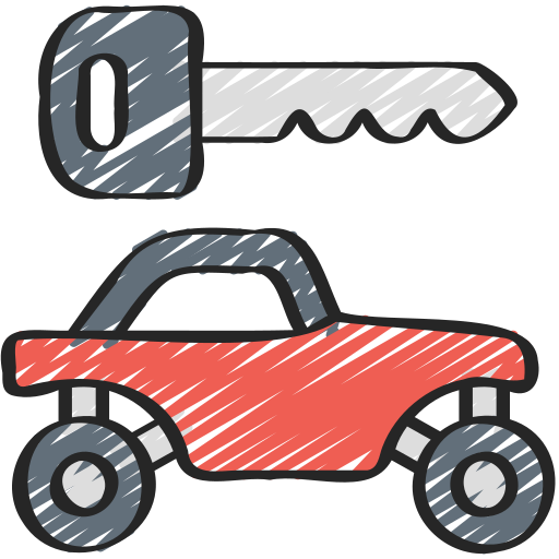 Buggy car free icon