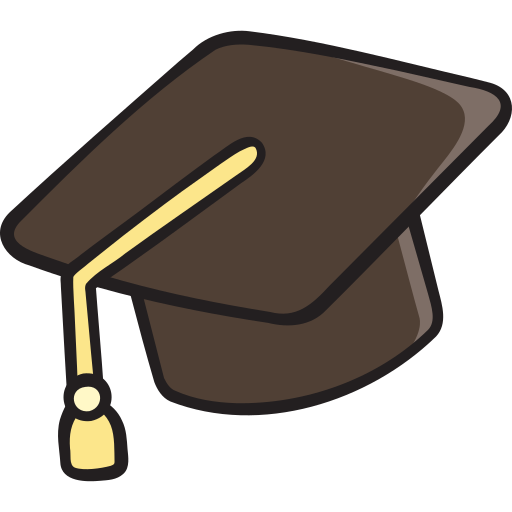 Graduation hat - Free education icons