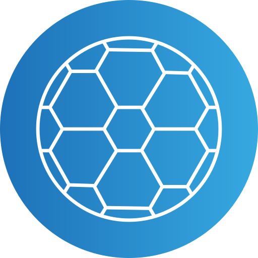 pelota de fútbol icono gratis