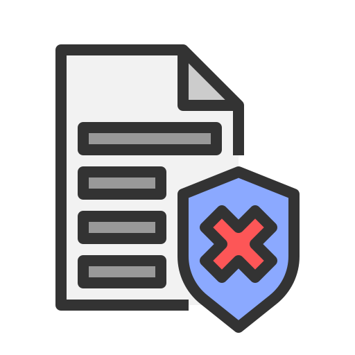 Paper free icon