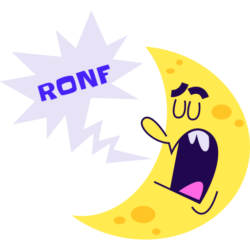 Night free sticker Night free sticker